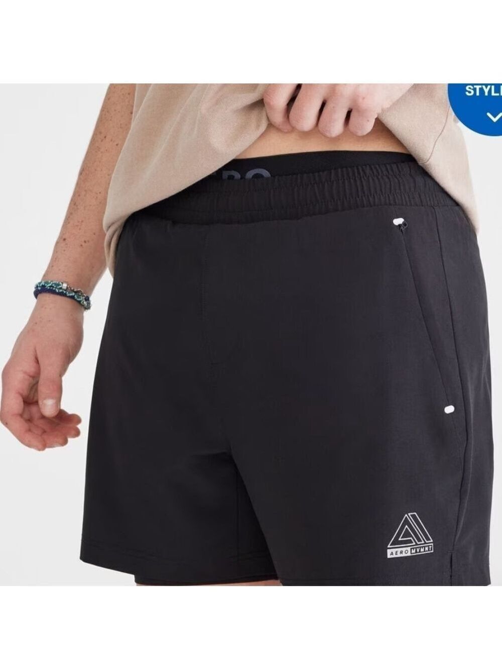 Aeropostale Classic Black Shorts
